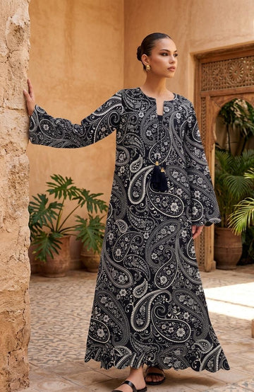 PAISLEY WORLD – Bana Dora Unstitched 2 Piece