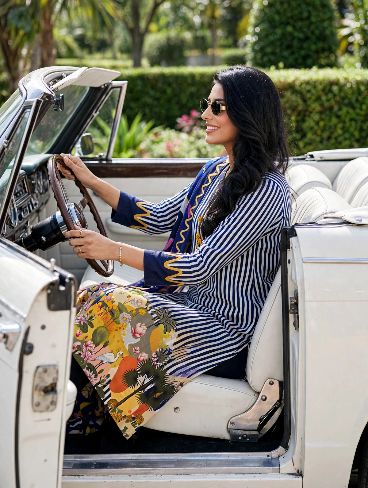 Roshaane Arabella – Printed 3-Piece Unstitched Ensemble