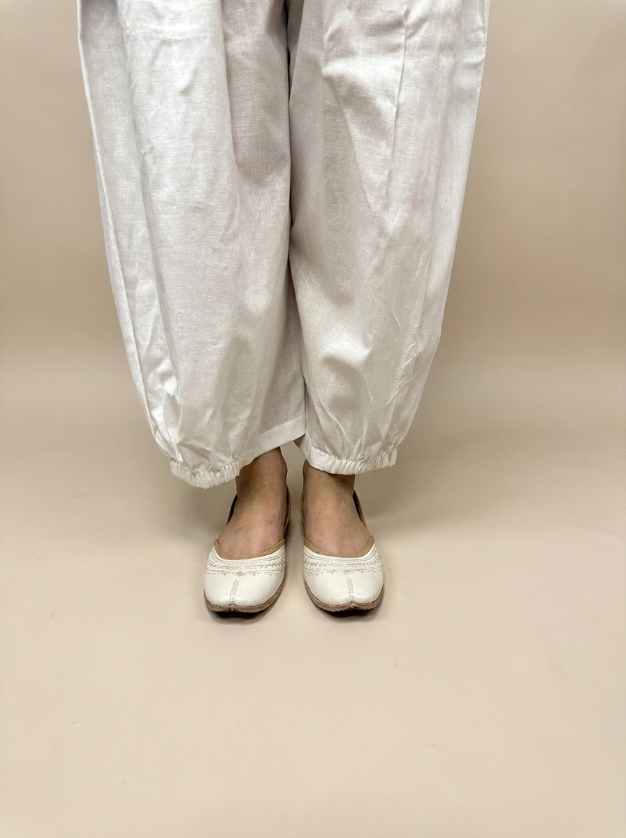 Premium Cotton Half Gather Shalwar
