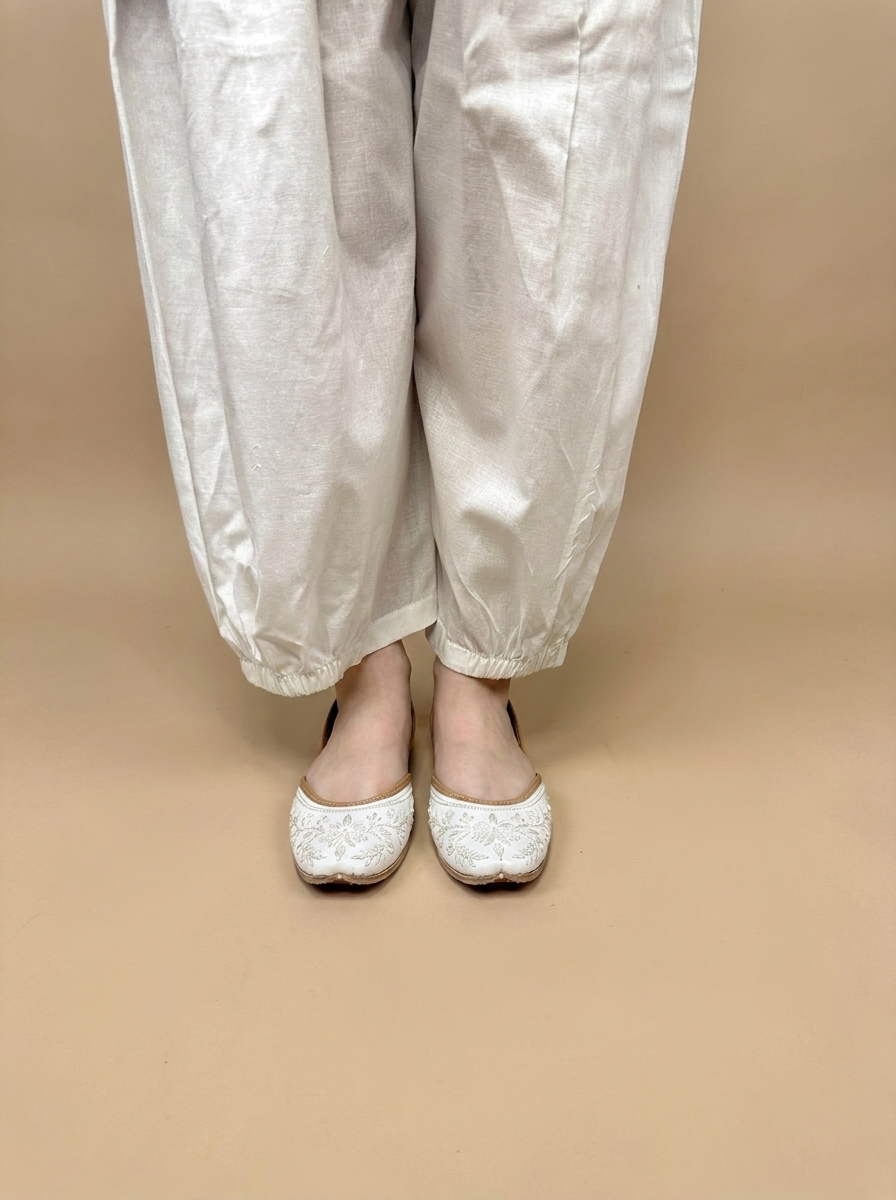 Premium Cotton Half Gather Shalwar